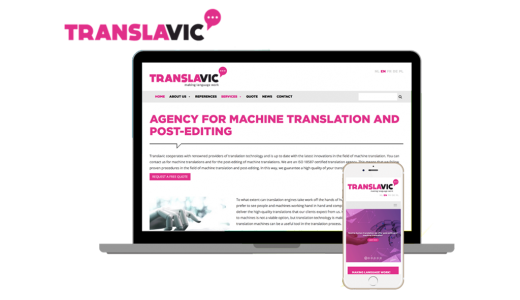 Translavic - Interactive linguistic tasks & eLearning platform